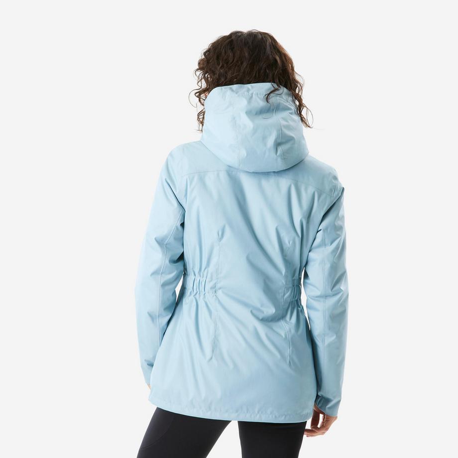 QUECHUA Veste chaude imperméable de randonnée - SH100 X-WARM -10°C - femme  