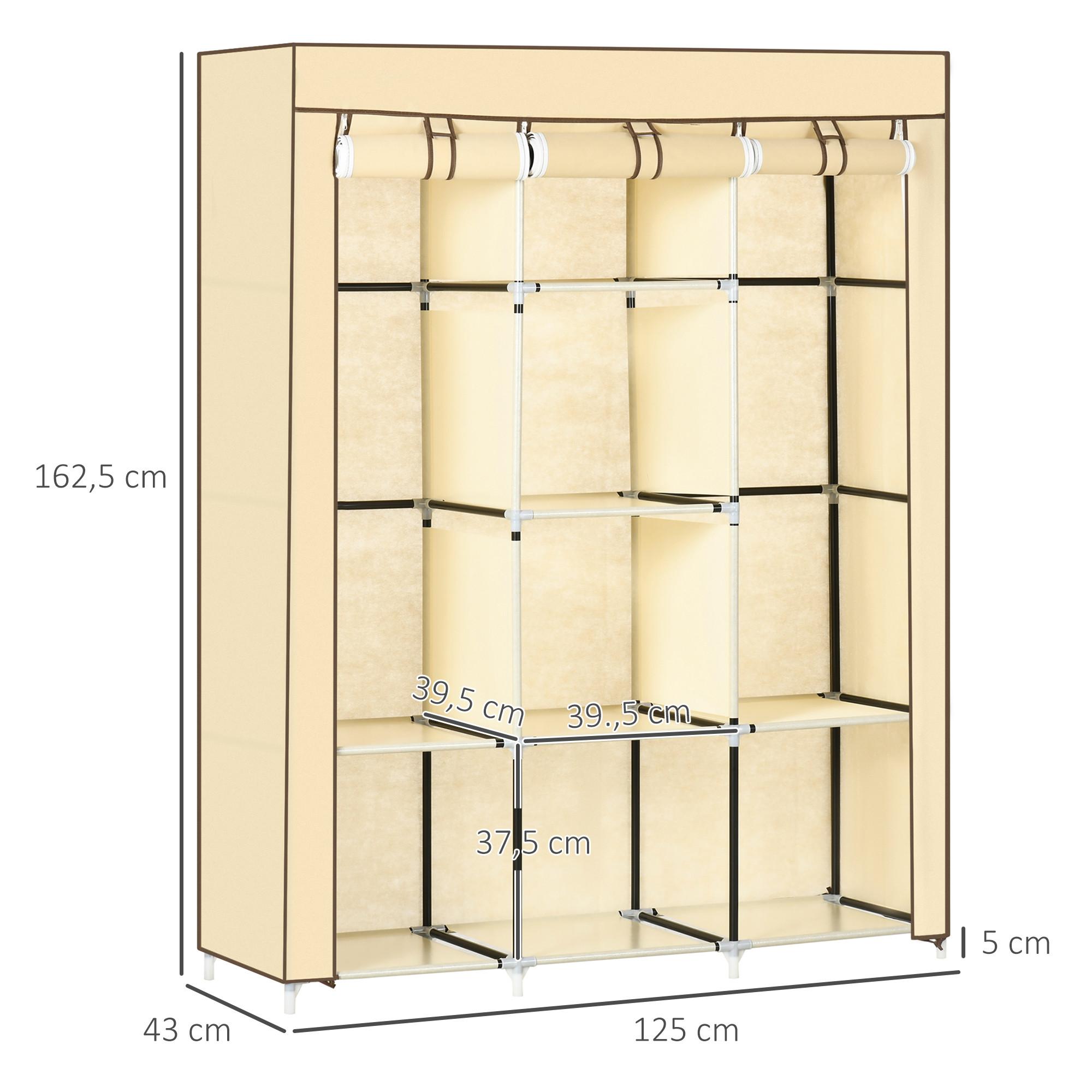 HOMCOM Stoffschrank  