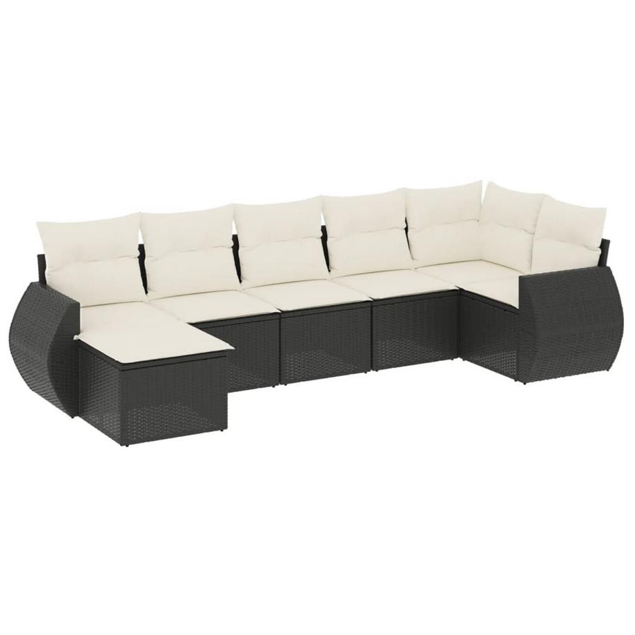 set divano da giardino Polirattan