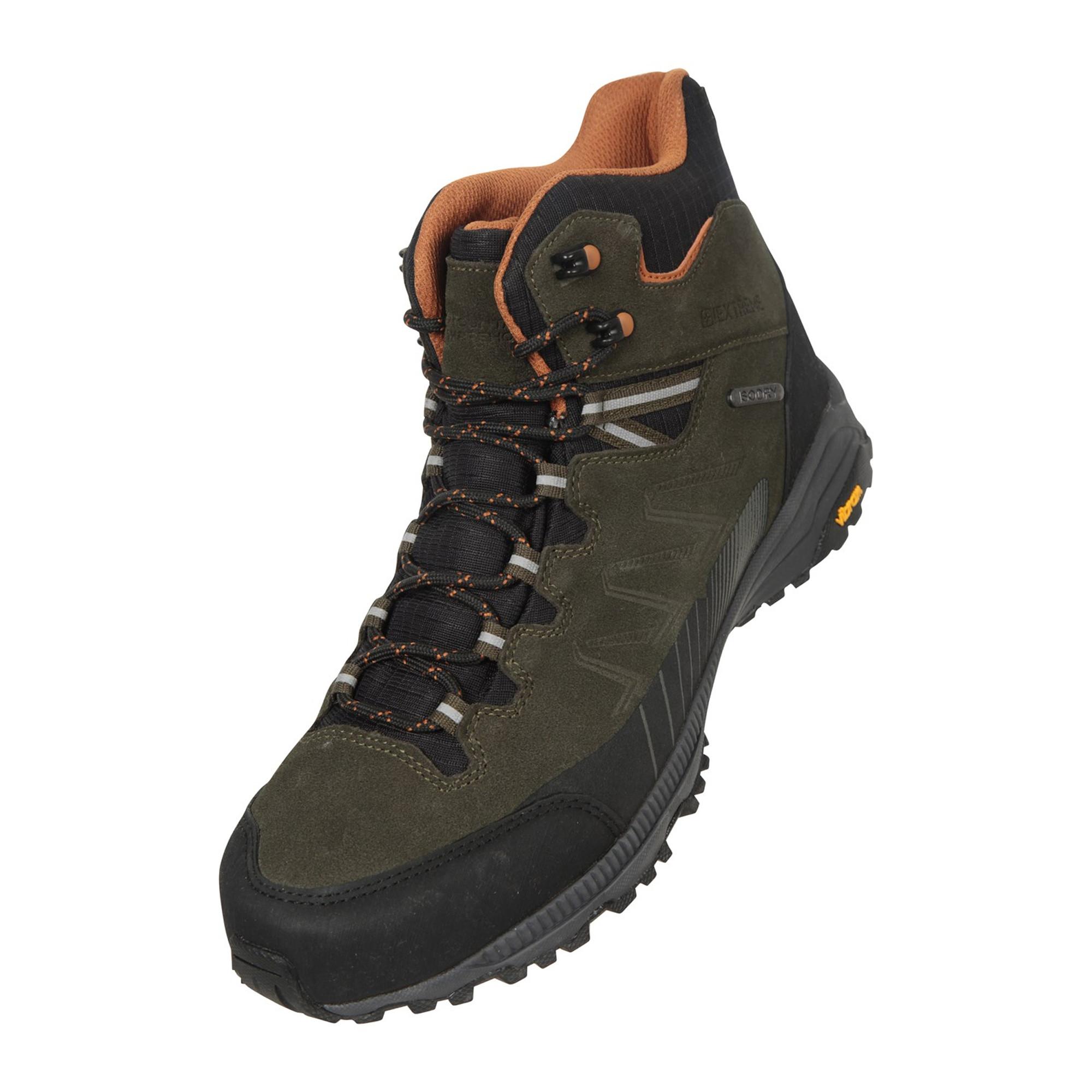 Image of Wanderstiefel Extreme Rockies, Leder Unisex Grün 45.5