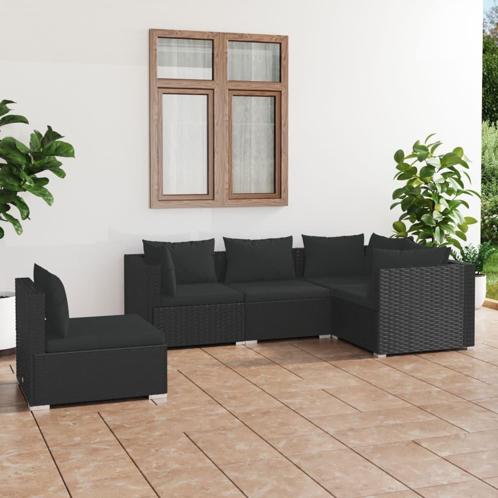 VidaXL Garten-lounge-set poly-rattan  