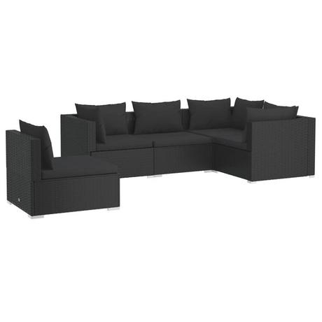 VidaXL Garten-lounge-set poly-rattan  