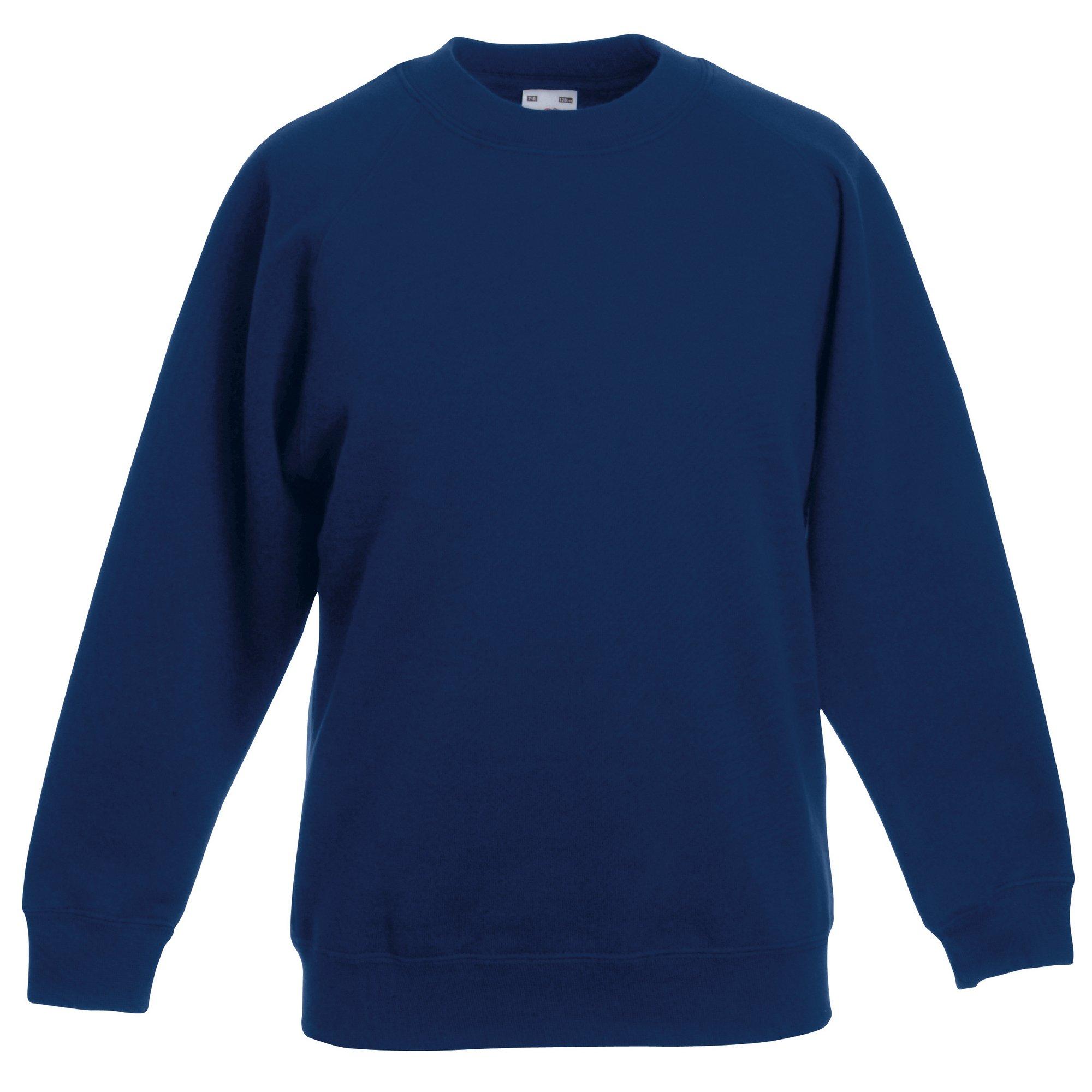 Image of Raglanärmeln Sweatshirt Mädchen Marine 5-6A