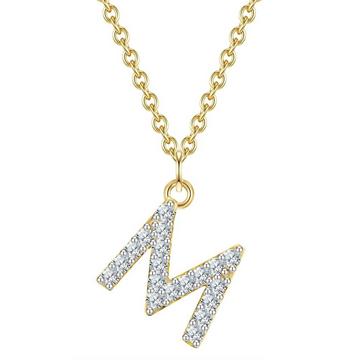 Halskette Buchstabe M