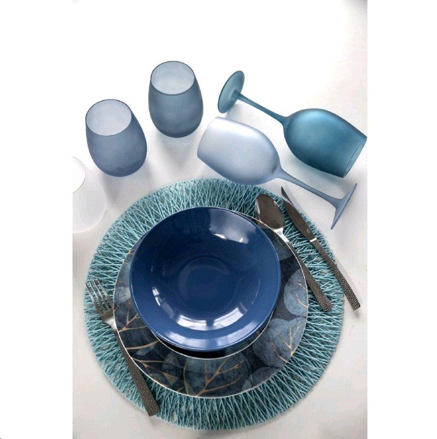 Villa D'Este Home Tivoli  , Blue Dream - Glas Set, matt (6-tlg) 