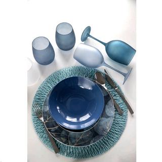 Villa D'Este Home Tivoli  , Blue Dream - Glas Set, matt (6-tlg) 