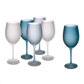 Villa D'Este Home Tivoli  , Blue Dream - Glas Set, matt (6-tlg) 