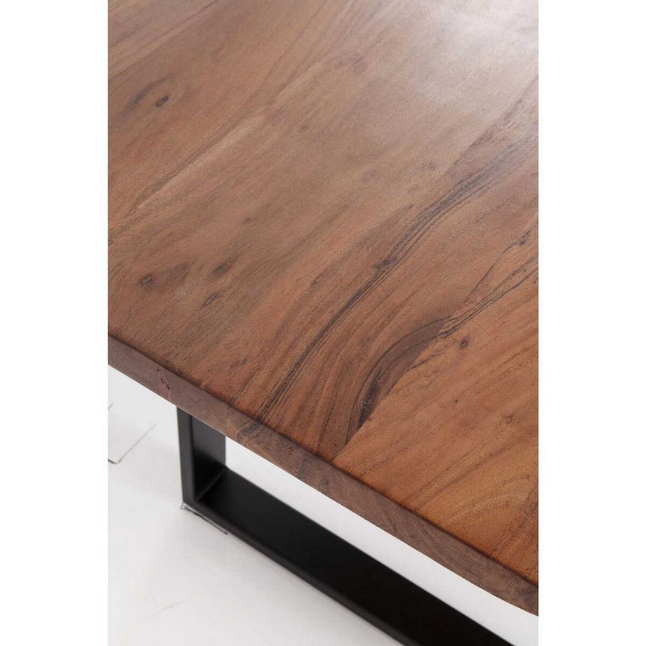 KARE Design Tisch Harmony Walnut Schwarz 200x100cm  