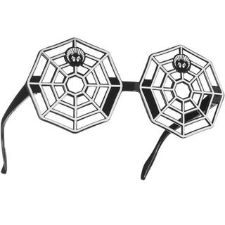 Tectake  Occhiali scherzosi da Halloween - Ragnatela 
