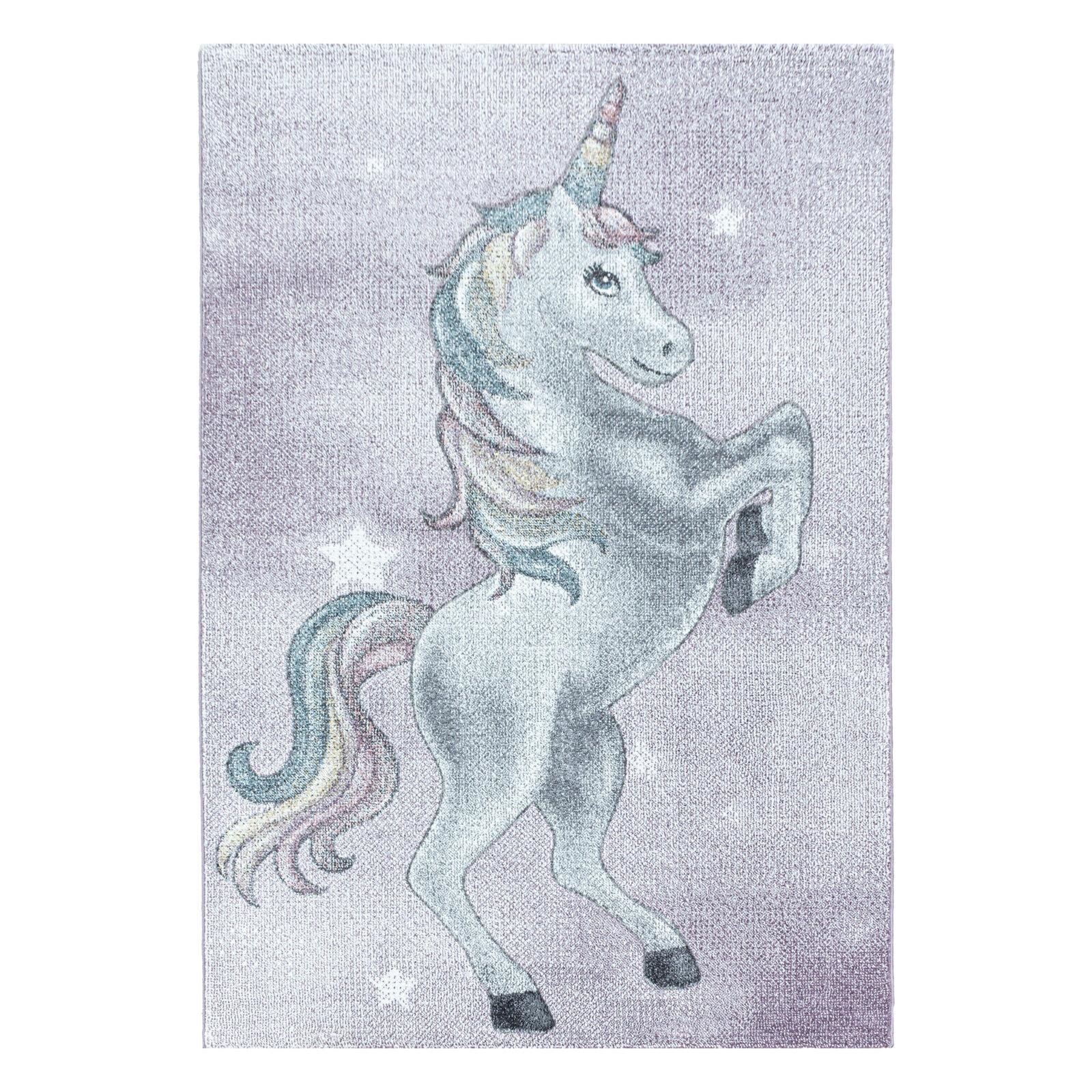 Image of Kinderteppich Spielteppich Einhorn Unisex 160X230CM
