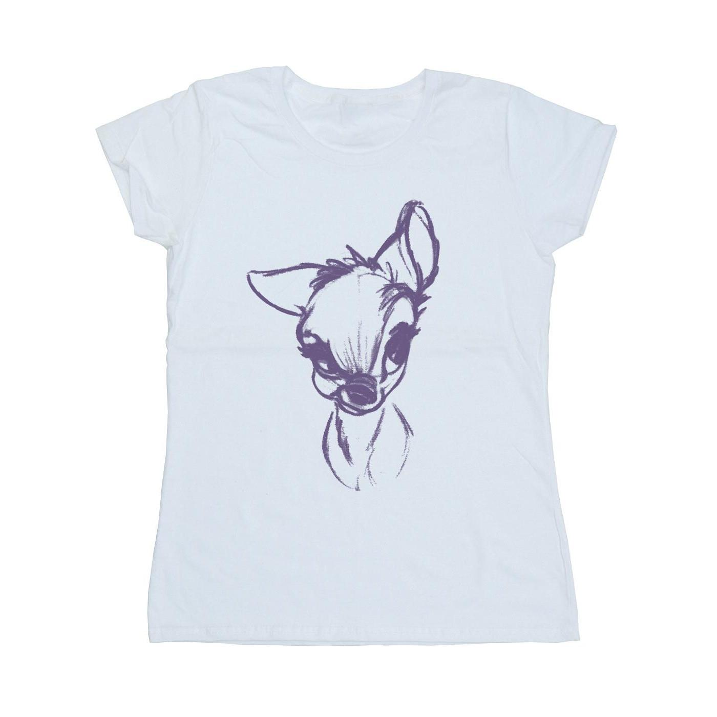 Image of Bambi Mood Tshirt Damen Weiss S