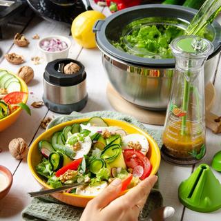 mastrad  Mixeur à vinaigrette avec recettes imprimées 