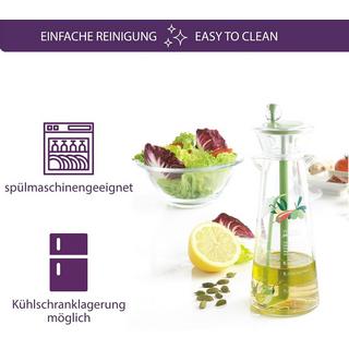 mastrad  Vinaigrette Mixer mit aufgedruckten Rezepten 