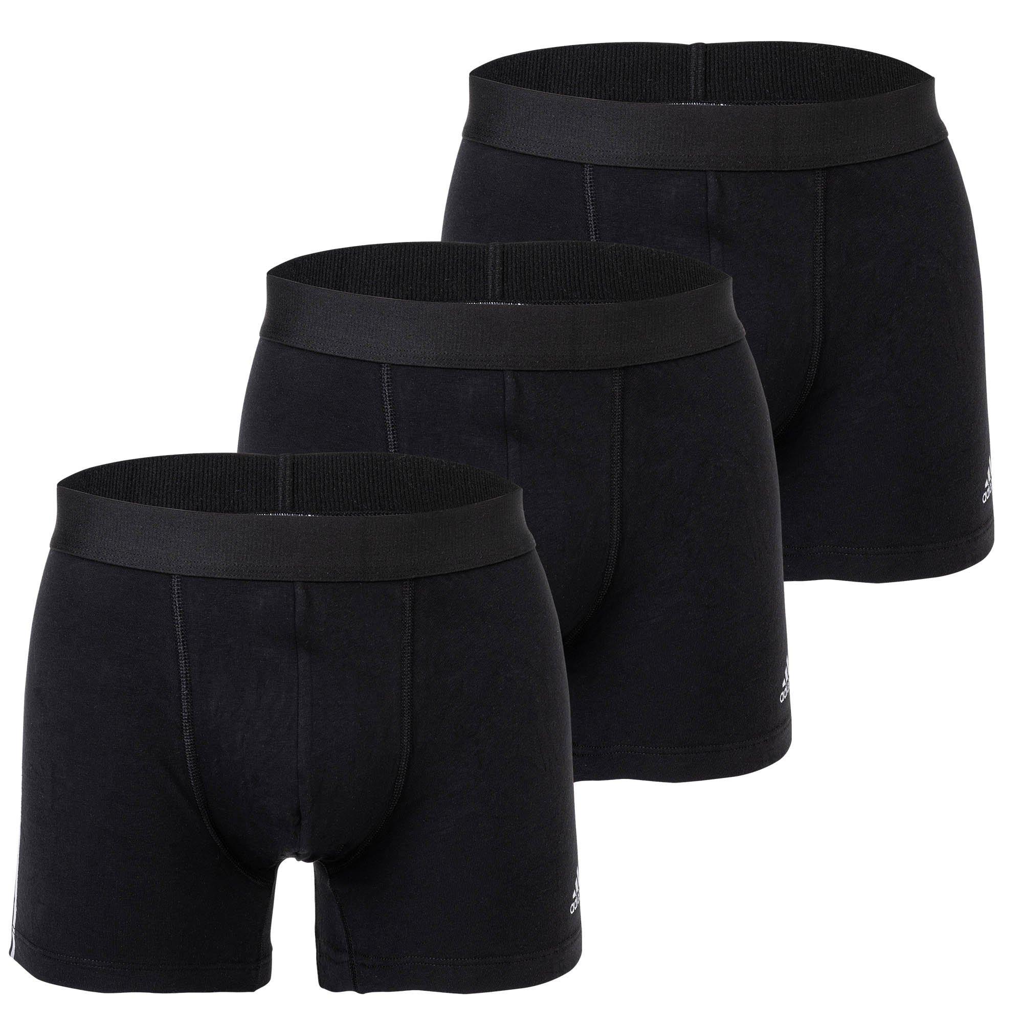 Image of adidas Boxershort 3er Pack Stretch Herren Schwarz S