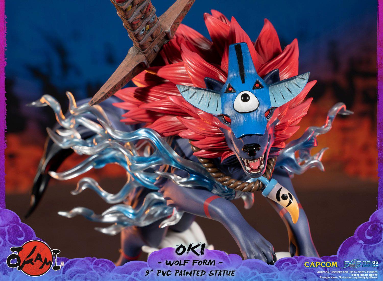 F4F  Statue de collection - Okami - Oki Olf Form 