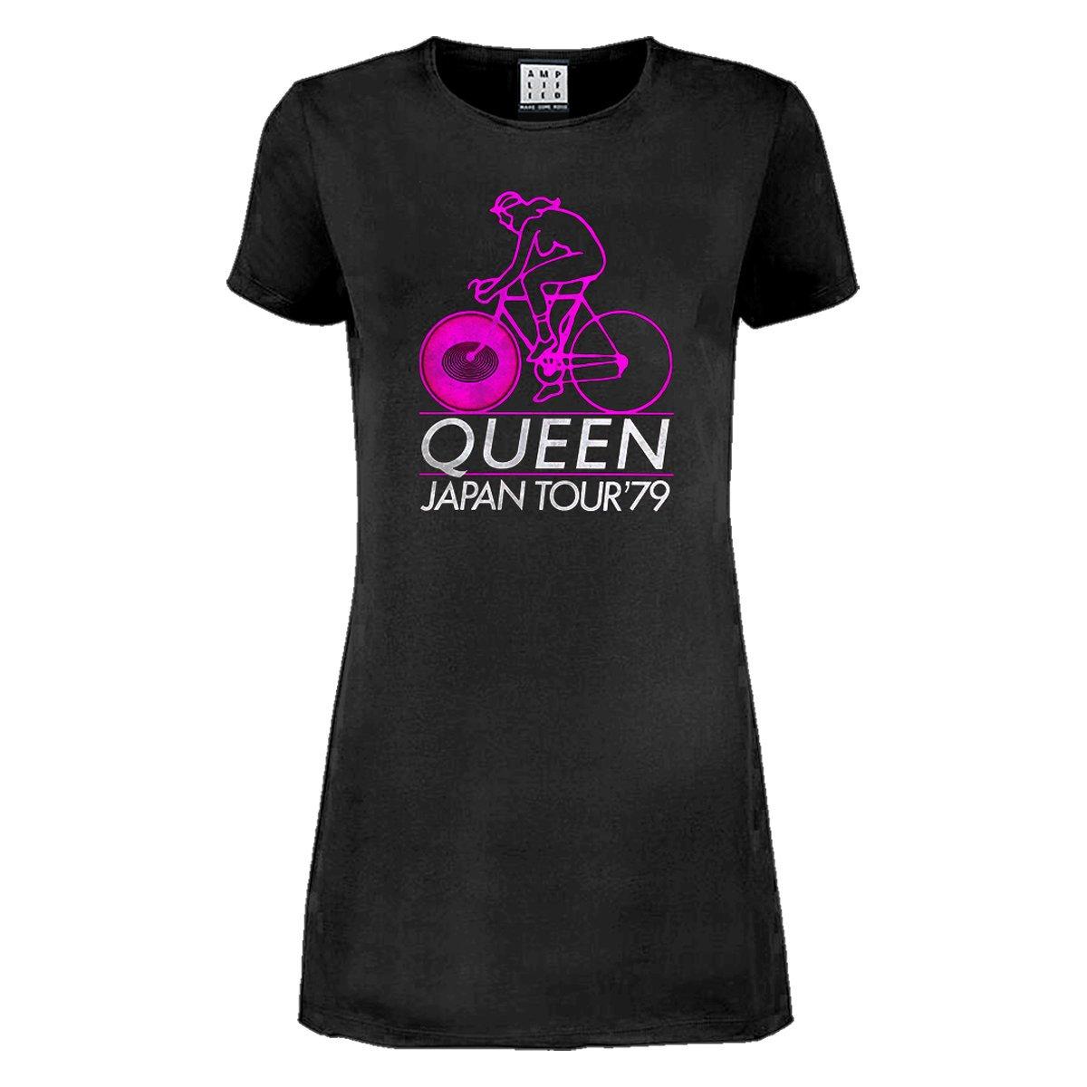 Image of Japan Tour 79 Tshirtkleid Damen Charcoal Black XXL