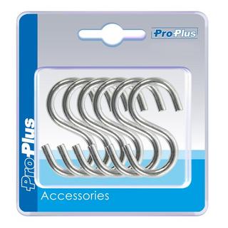 Pricenet S-Haken Ø4mm 4,4x2,1cm 6 Stück im Blister  