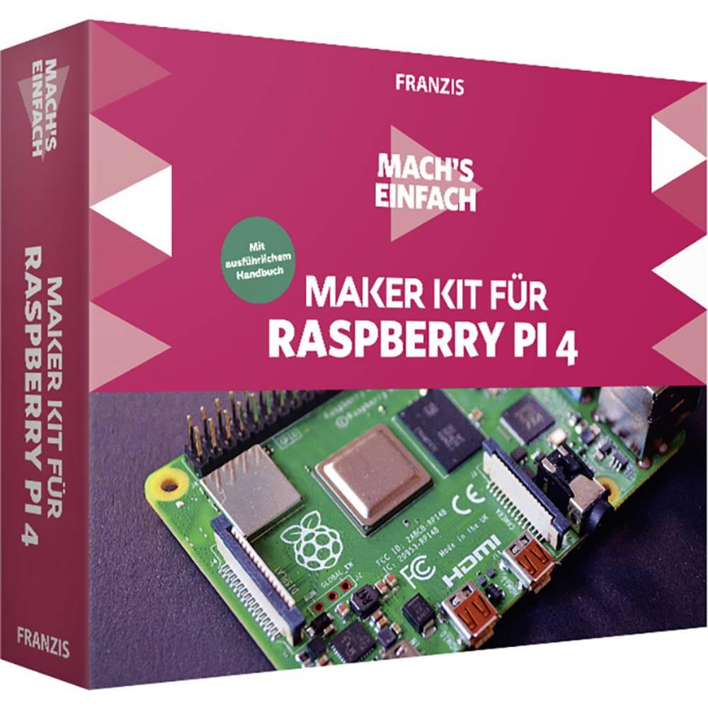 Franzis Verlag  Franzis Verlag Mach’s Einfach Maker Kit für Raspberry Pi 4 