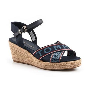 TOMMY WEBBING LOW WEDGE SANDAL-38