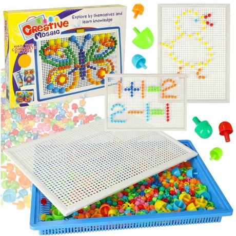 Pricenet  Puzzle con spille a forma di fungo 296 pezzi 
