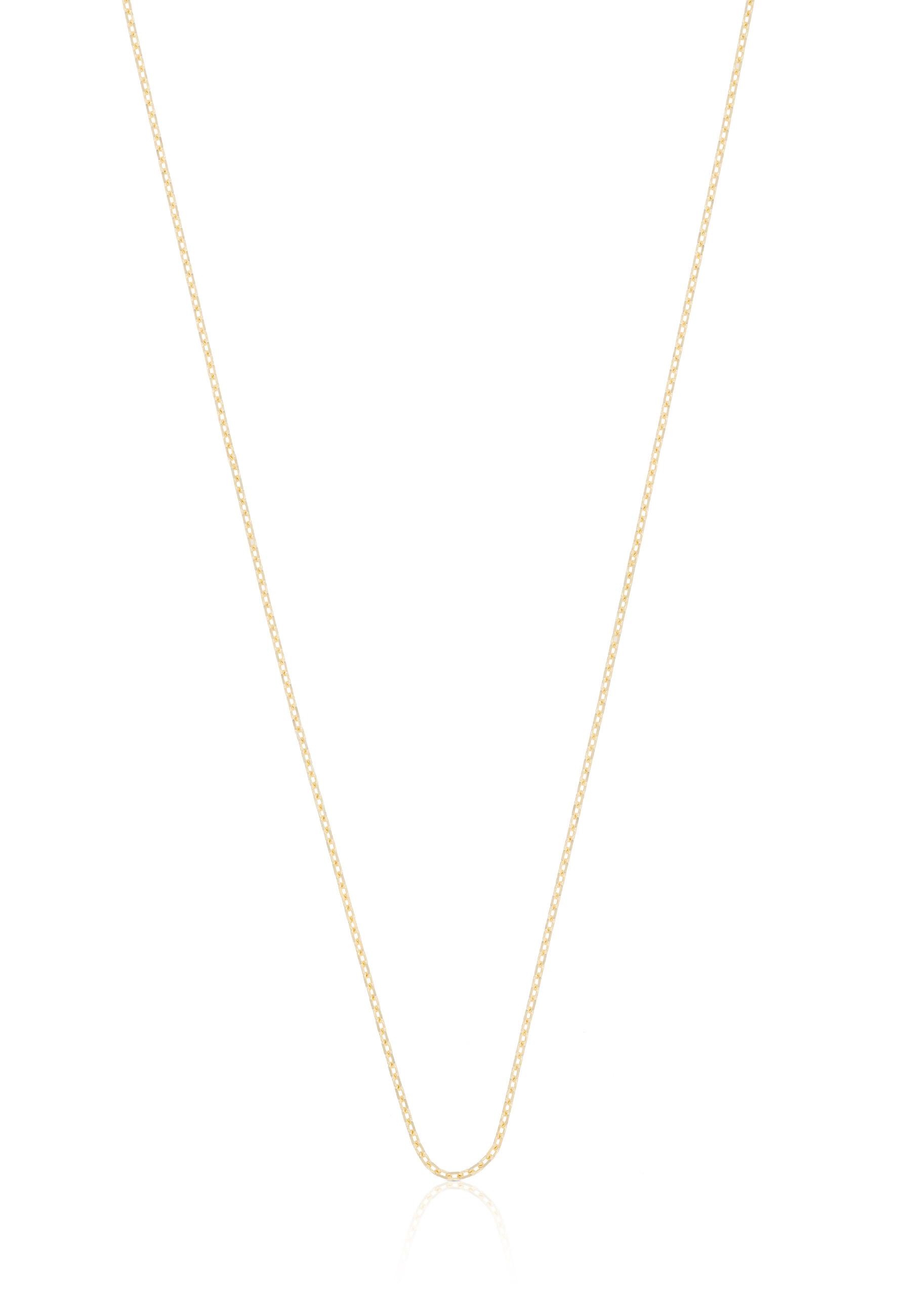 MUAU Schmuck  Collier Anker Gelbgold 750, 0.9mm, 42cm 