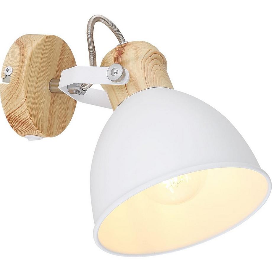 mutoni Projecteur Wiho métal blanc 1xE27  