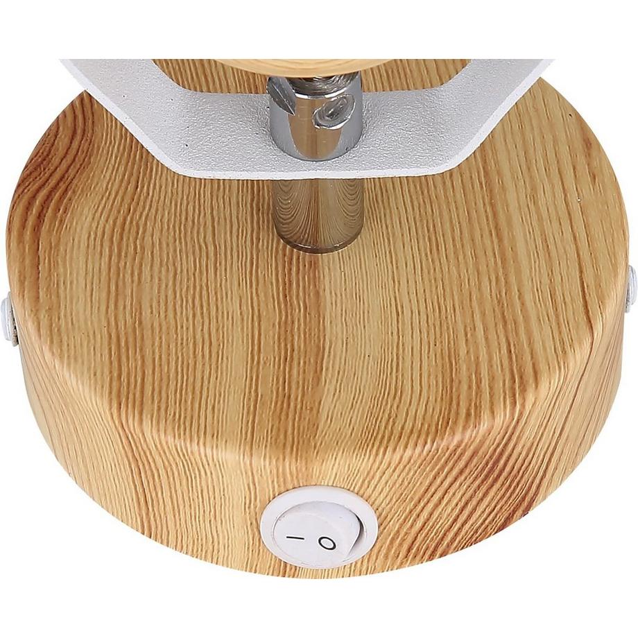 mutoni Projecteur Wiho métal blanc 1xE27  