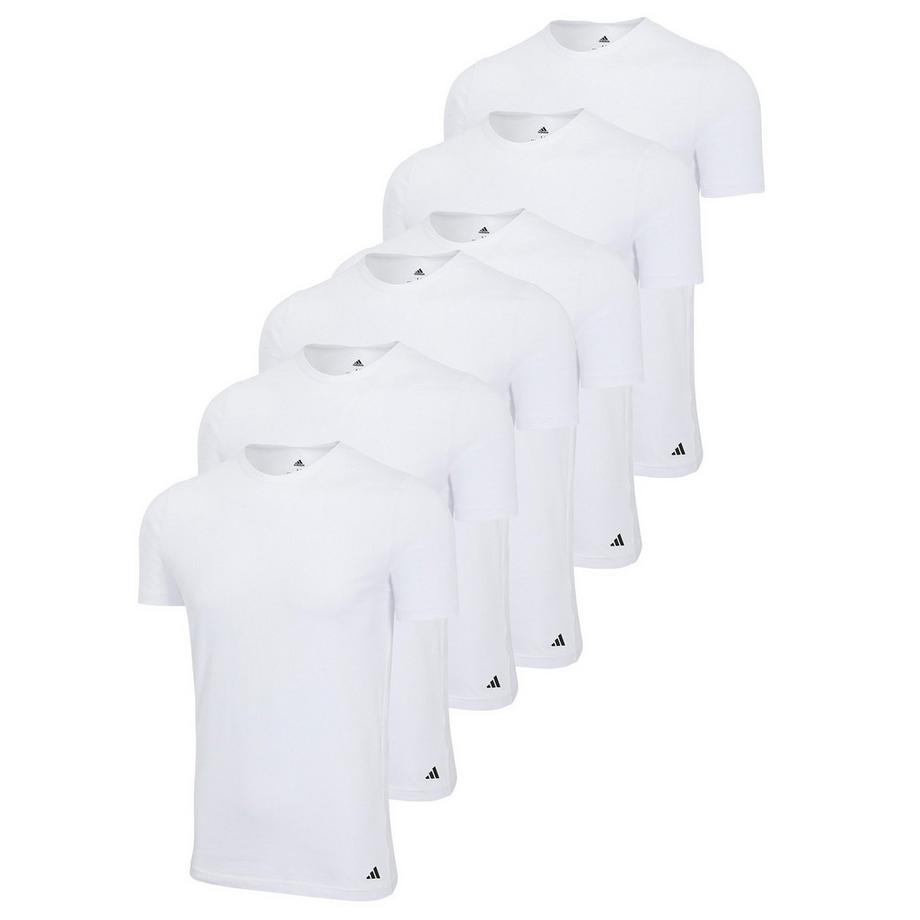 Maglietta Uomini Confezione da 6 Aderente alla figura-Crew Neck Shirt Active Core Cotton 6PK