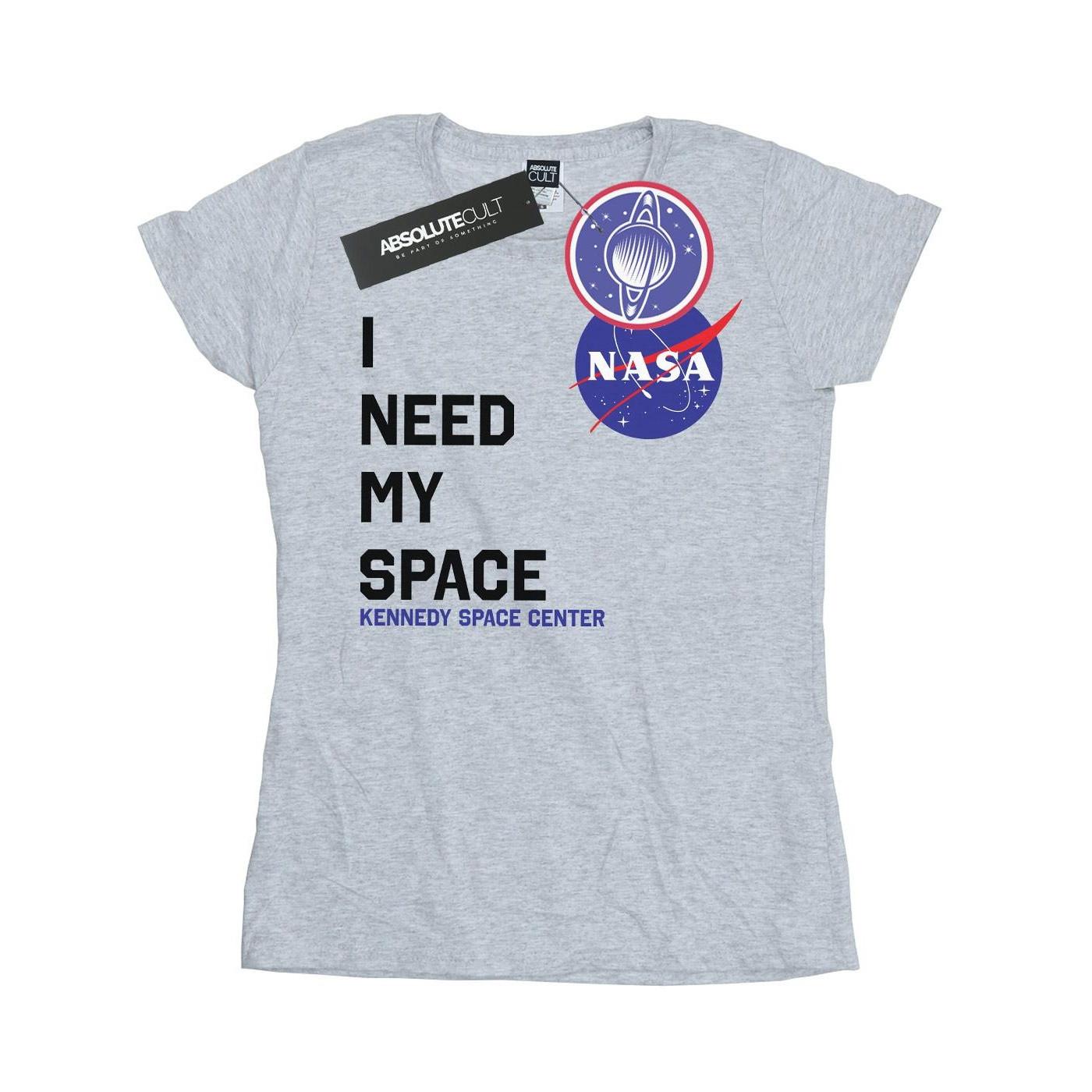 Image of I Need My Space Tshirt Damen Grau S