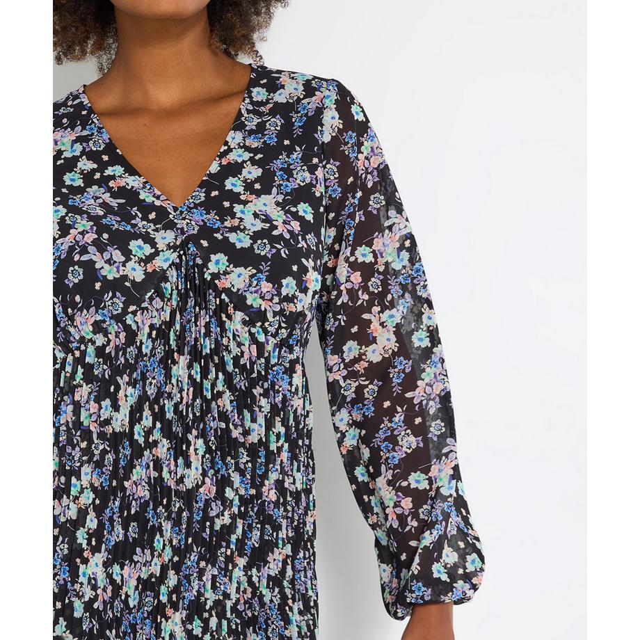 Joe Browns Robe Mini Jupe Plissée Étages Florale  