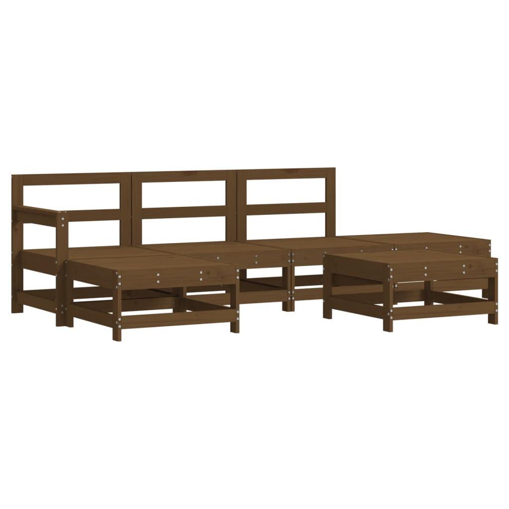 VidaXL Garten lounge set holz  