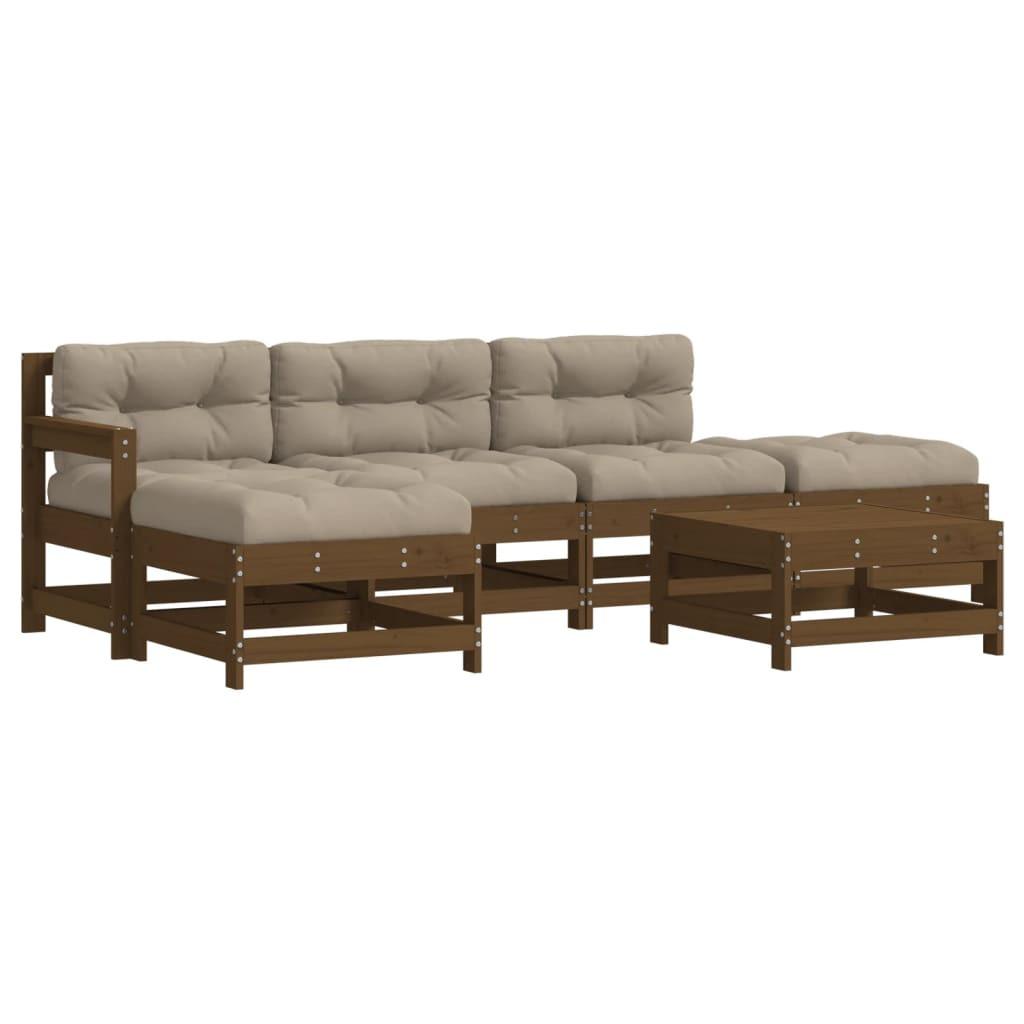 VidaXL Garten lounge set holz  