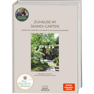 Zuhause im Skandi-Garten. Inspiration, Dekoideen und Rezepte von Januar bis Dezember (SPIEGEL Bestseller-Autorin) Balz, Beate; Streich, Sebastian; Schliep, Andrea Copertina rigida 