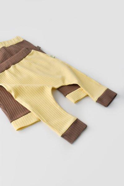 BabyCosy Organic  Pantalon, 2 Pack 