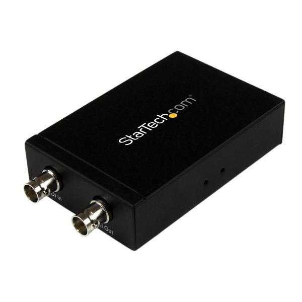 STARTECH.COM  StarTech.com Convertisseur 3G SDI vers HDMI avec sortie SDI en boucle jusqu'à 230m - Noir 