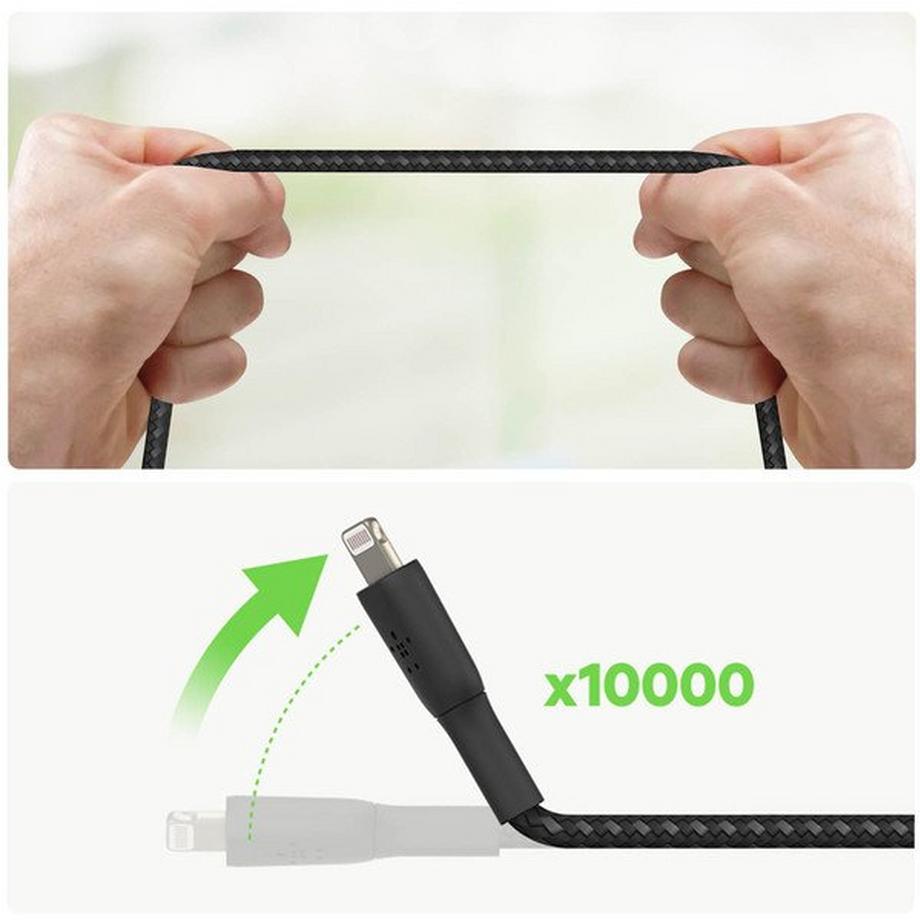 belkin  USB / Lightning Nylonkabel Belkin 2m 