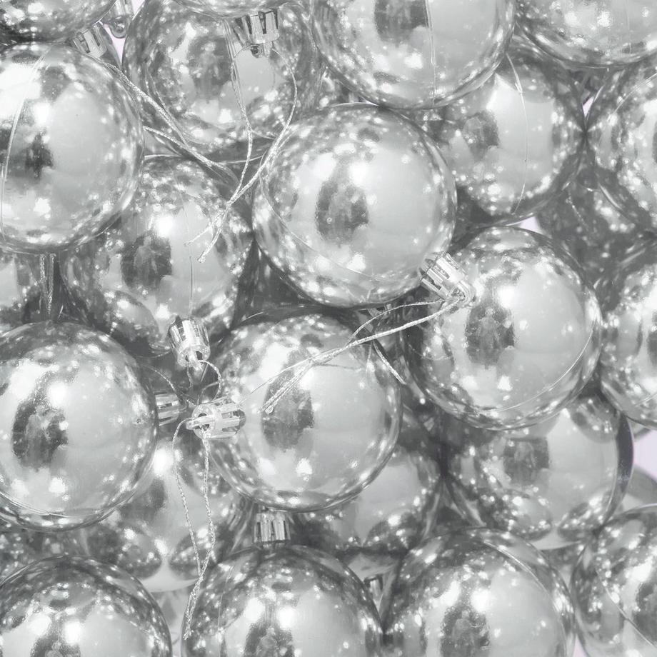 Northix Christbaumkugeln-Set, 50er-Pack  