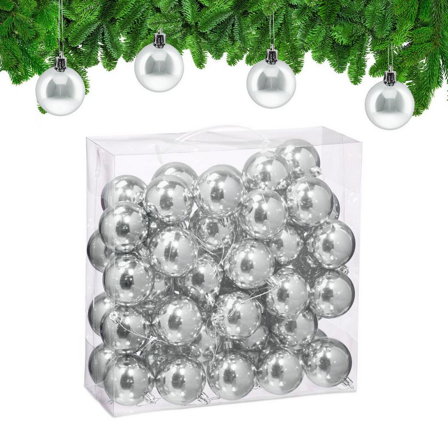 Christbaumkugeln-Set, 50er-Pack