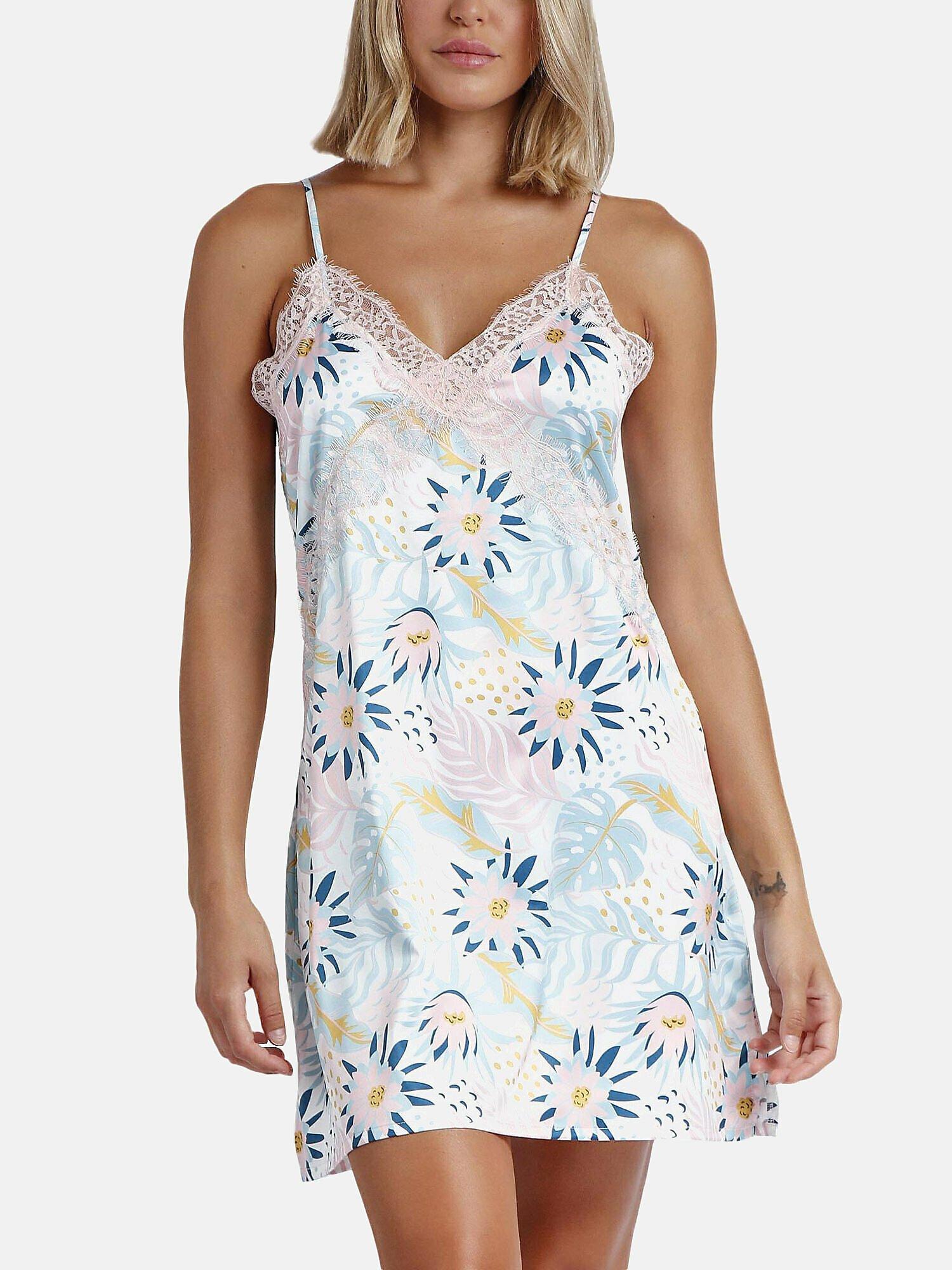 Image of Negligé Water Lili Damen Hellblau XXL