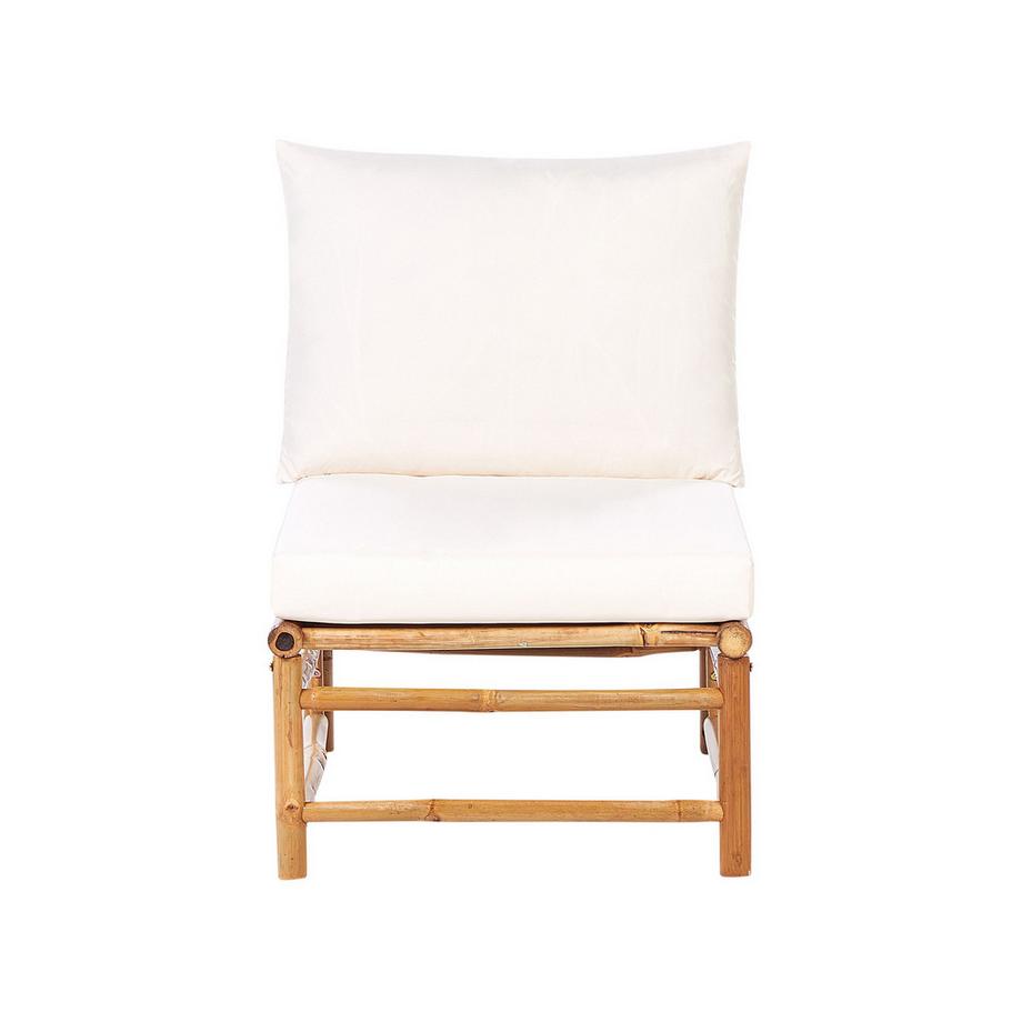 Beliani Canapé d'angle en Bambou Boho CERRETO  