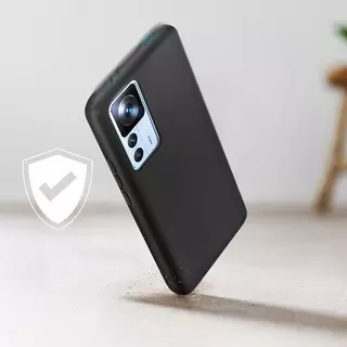 Avizar Coque Xiaomi 12T / 12T Pro Silicone Noir | acheter en ligne - MANOR