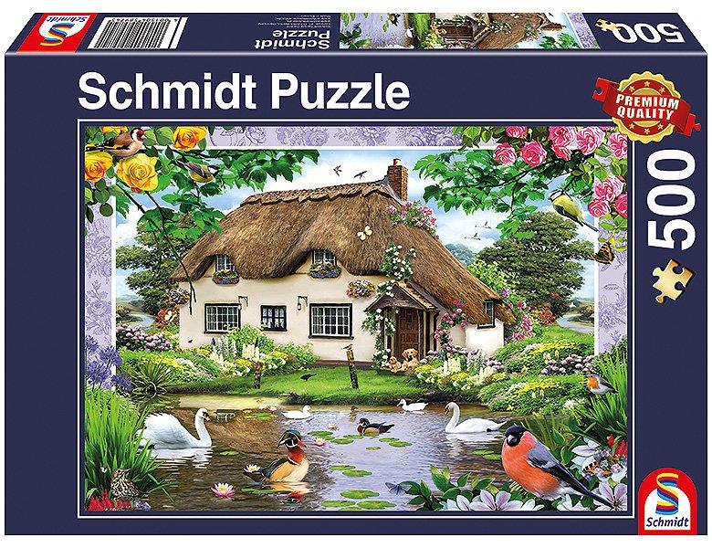 Schmidt  Puzzle Romantisches Landhaus (500Teile) 