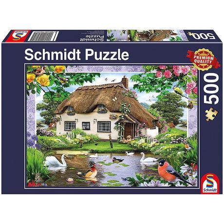 Schmidt  Puzzle Romantisches Landhaus (500Teile) 