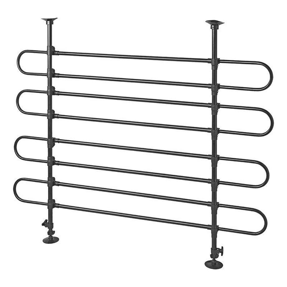 Pricenet  Gepäck- und Hundeschutzgitter aus 4x2-Rohr aus Metall 