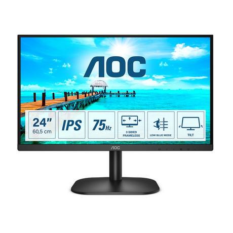 AOC  B2 24B2XH/EU LED display 60,5 cm (23.8") 1920 x 1080 pixels Full HD Noir 