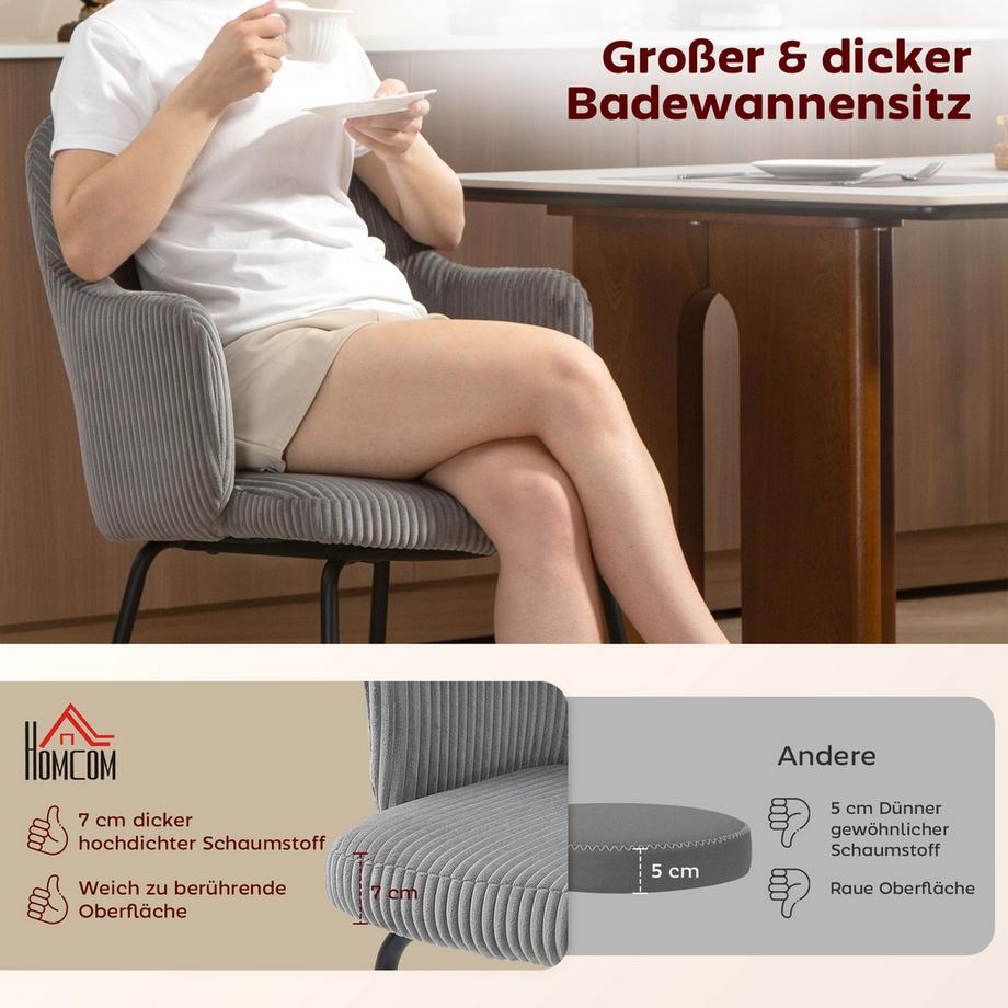 HOMCOM Esszimmerstuhl  