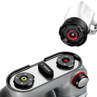 Bosch Küchenmaschine MUM9AX5S00, 1500 W, 3D PlanetaryMixing & SensorControl Plus, platinum silver  