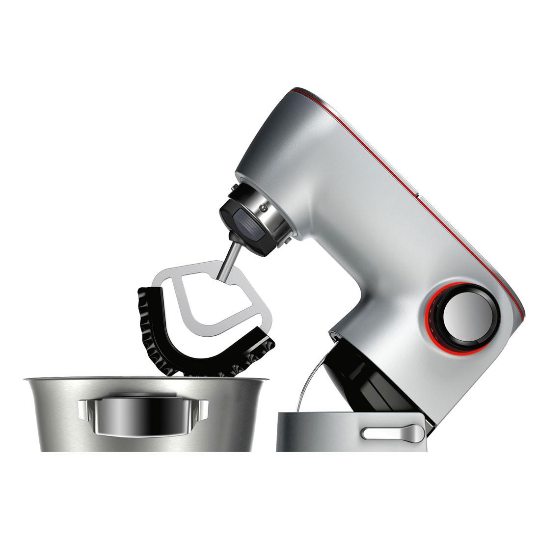 Bosch Küchenmaschine MUM9AX5S00, 1500 W, 3D PlanetaryMixing & SensorControl Plus, platinum silver  