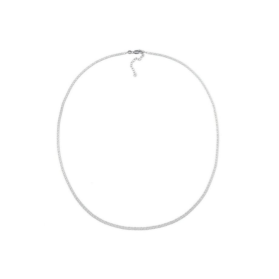 Kuzzoi  Halskette  Stäbchenpanzerkette Basic 925 Silber 