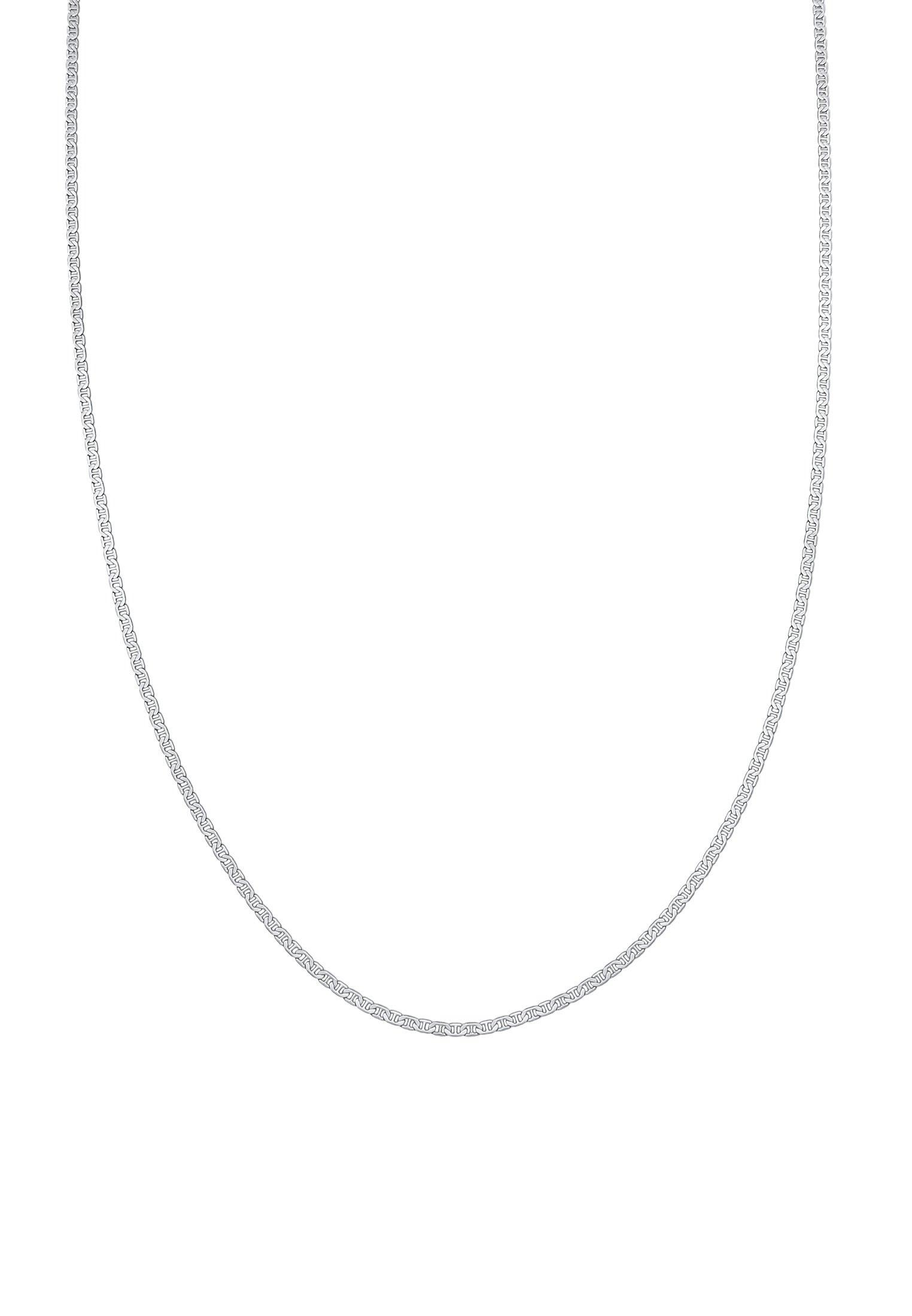 Kuzzoi  Collier Herren Stäbchenpanzerkette Basic 925 Silber 